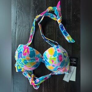 Salt + Cove Multicolor Bikini Top